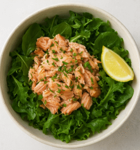 Zesty Salmon Salad Bowl