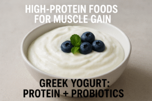 3. Greek Yogurt: Protein + Probiotics