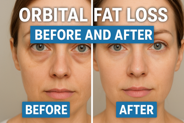Orbital Fat Loss Before and After: What to Expect