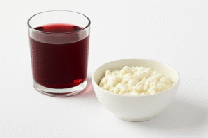 Tart Cherry Juice with Egg Whites