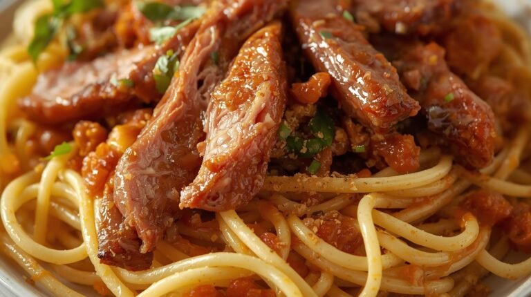 3) Protein “stretch” with meat​