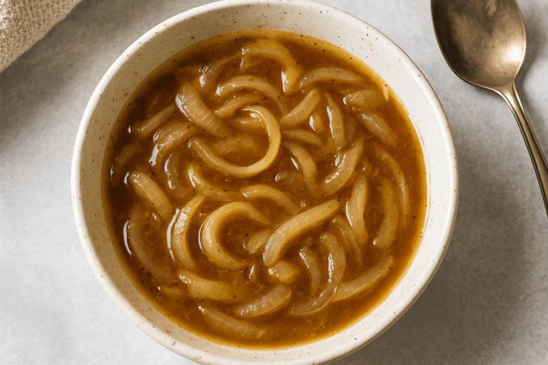 3) Onion–Leek Soup Starter