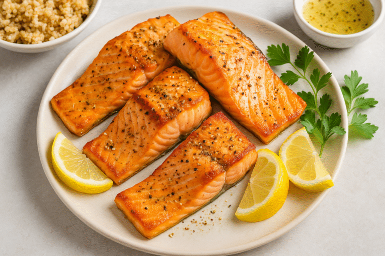 1) Fatty fish (EPA/DHA for triglycerides & rhythm)