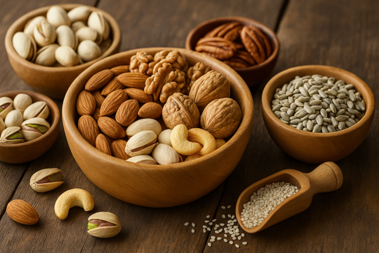 4) Nuts & seeds (unsalted)​