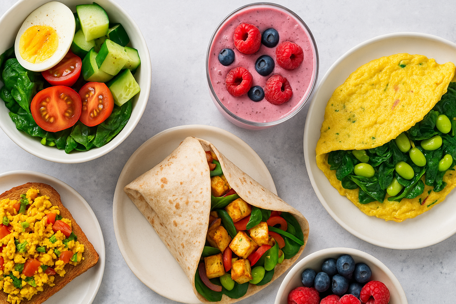 High Protein Vegetarian Breakfast Recipes