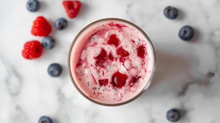 1) Kefir–Berry Gut Smoothie (2 minutes)​