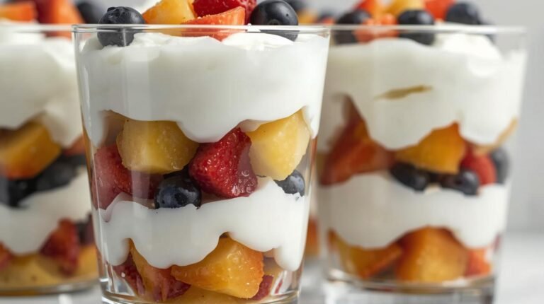 2) 5-Minute Greek Yogurt Parfait (high-protein)​
