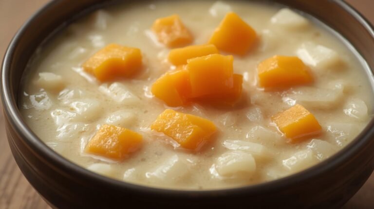 2. Rice & Pumpkin Congee – Ultra-Gentle Comfort Food for Gastric Inflammation​