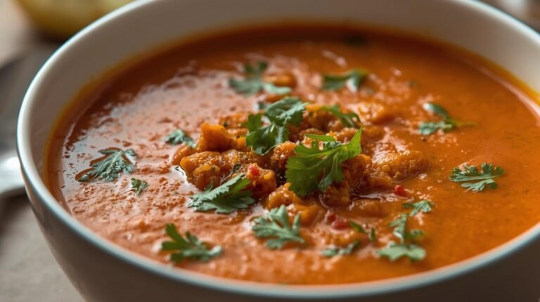 3) Indian-Style Tamatar Shorba (Light, Spiced, Dairy-Free)​