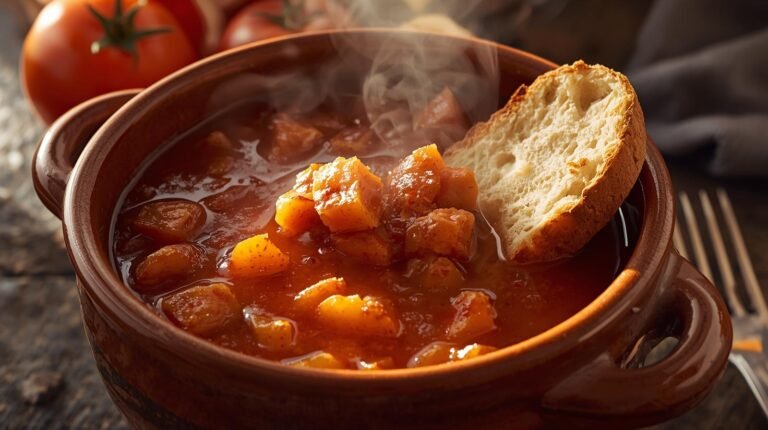 4) Tuscan Pappa al Pomodoro (Bread-Thickened Classic)​