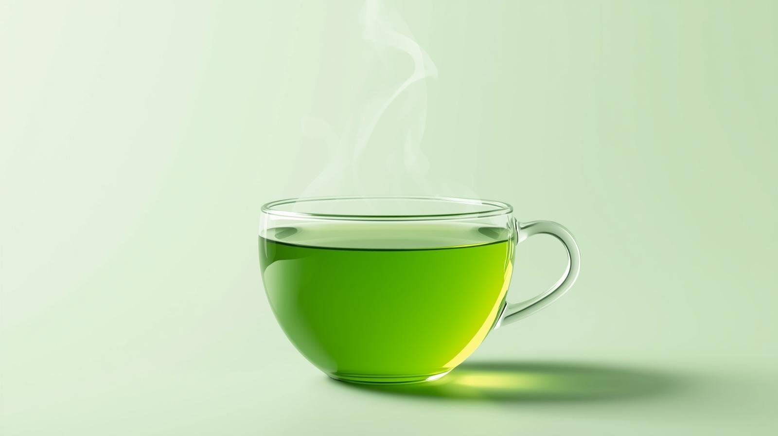 2. Green Tea Fat Burning Drink – Gentle Metabolism Support