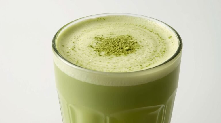 3. Light Matcha Latte (Protein-Boosted Version)​