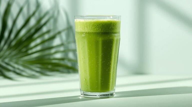 1. The "Metabolism Igniter" Green Caffeine Shake​