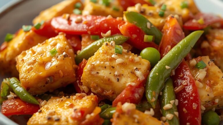 4) Tofu Stir-Fry with Edamame (Fast, High-Protein, Weeknight-Ready)​
