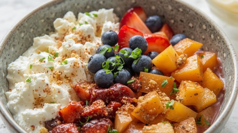 Meal 4: Cottage cheese “power bowl” (sweet or savory)​
