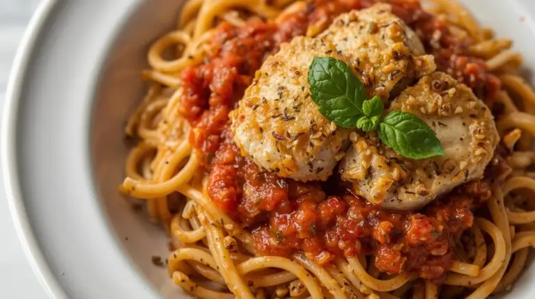 Meal 4: High-protein lentil pasta + turkey (or tempeh) “recovery marinara”​