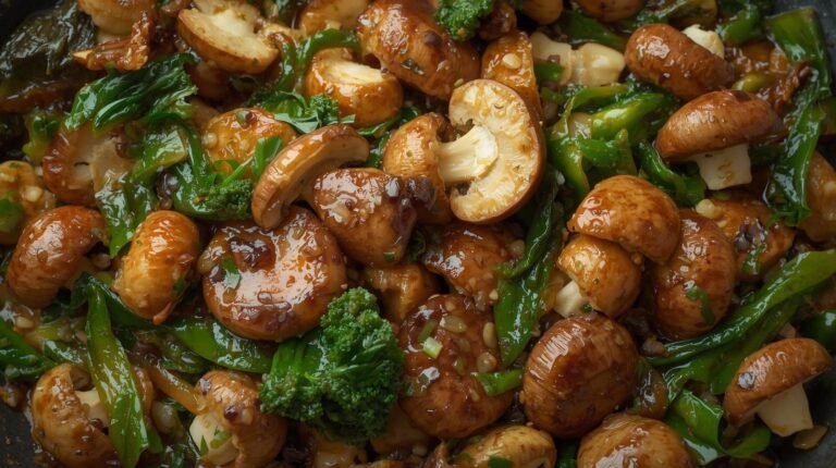 3) Plant-Friendly “D-Boost” Mushroom Stir-Fry​